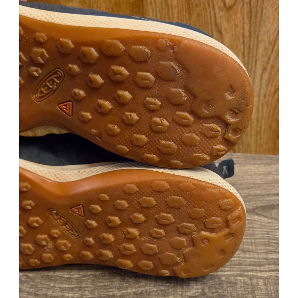Keen Explore Waterproof Konnect Fit Low Hiking Shoes Sneakers Womens Size 8 Blue View 6